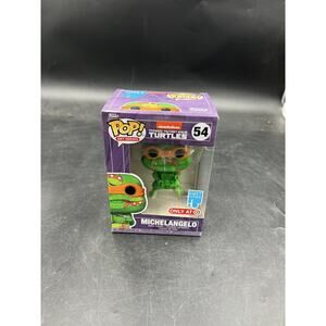 Funko Pop! Art Series: TMNT-Michelangelo #54 Target Exclusive In Box